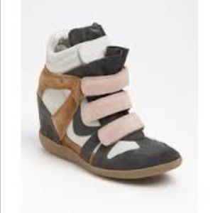 Steve Madden Hilight Wedge Sneaker - size 7